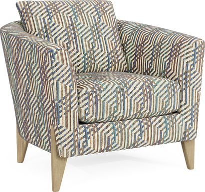 Fairmont Blue Accent Chair