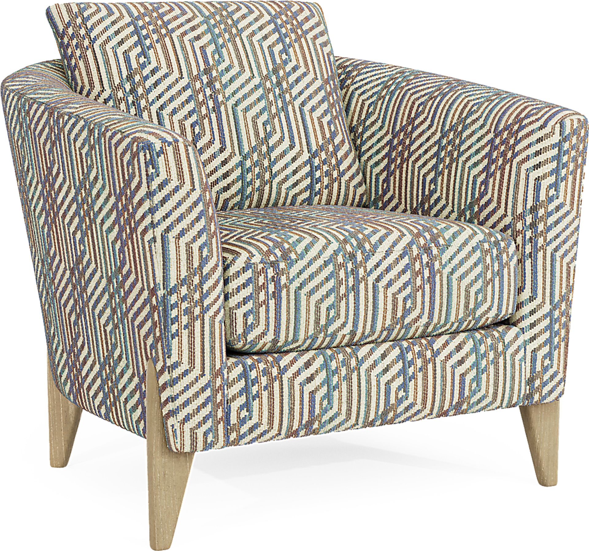 Fairmont Blue Accent Chair - Image 1