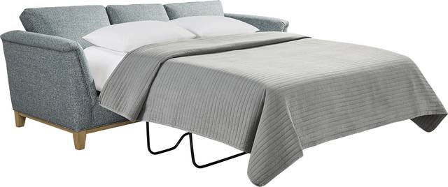 Fairmont Blue Gel Foam Sleeper Sofa - Thumbnail - Image 2