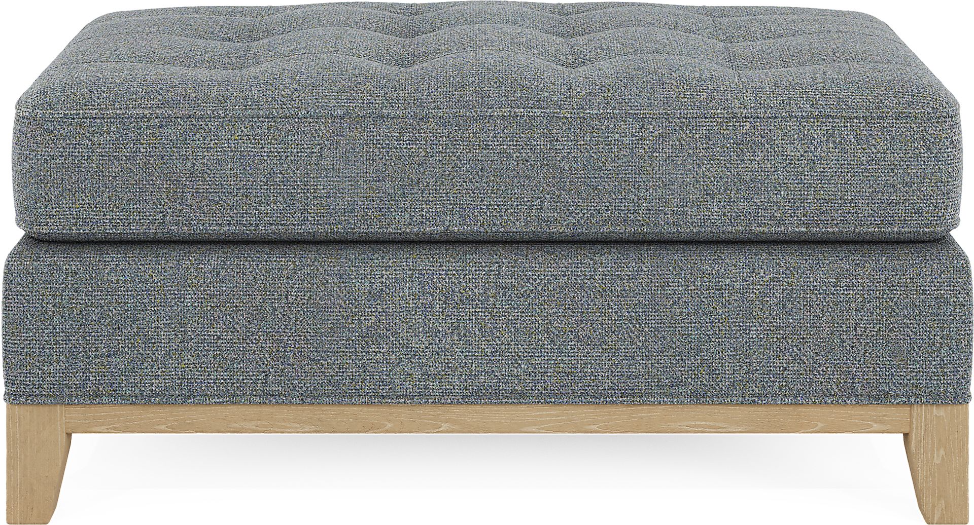 Fairmont Blue Ottoman - Image 1
