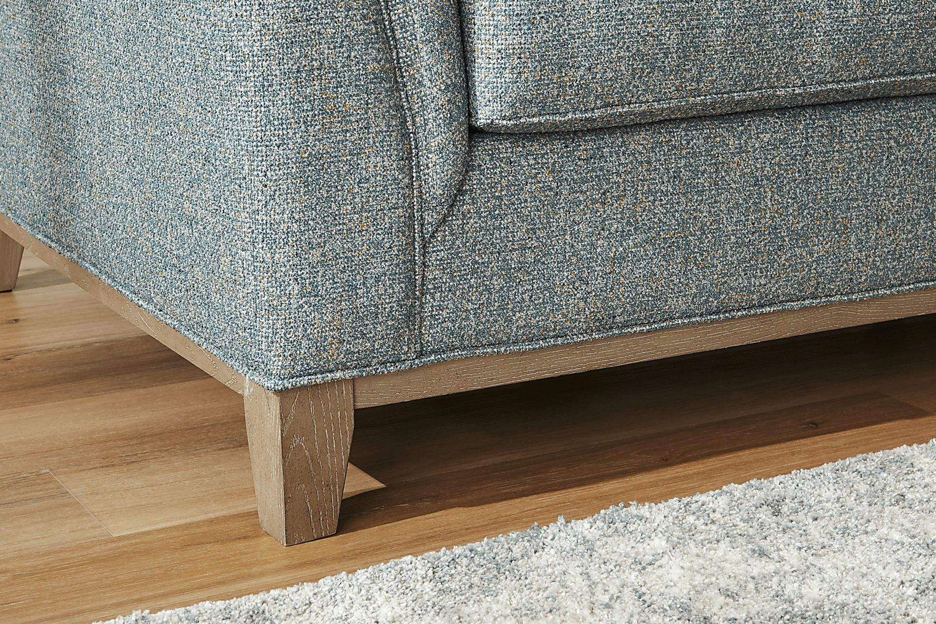 Fairmont Blue Sleeper Sofa - Image 6