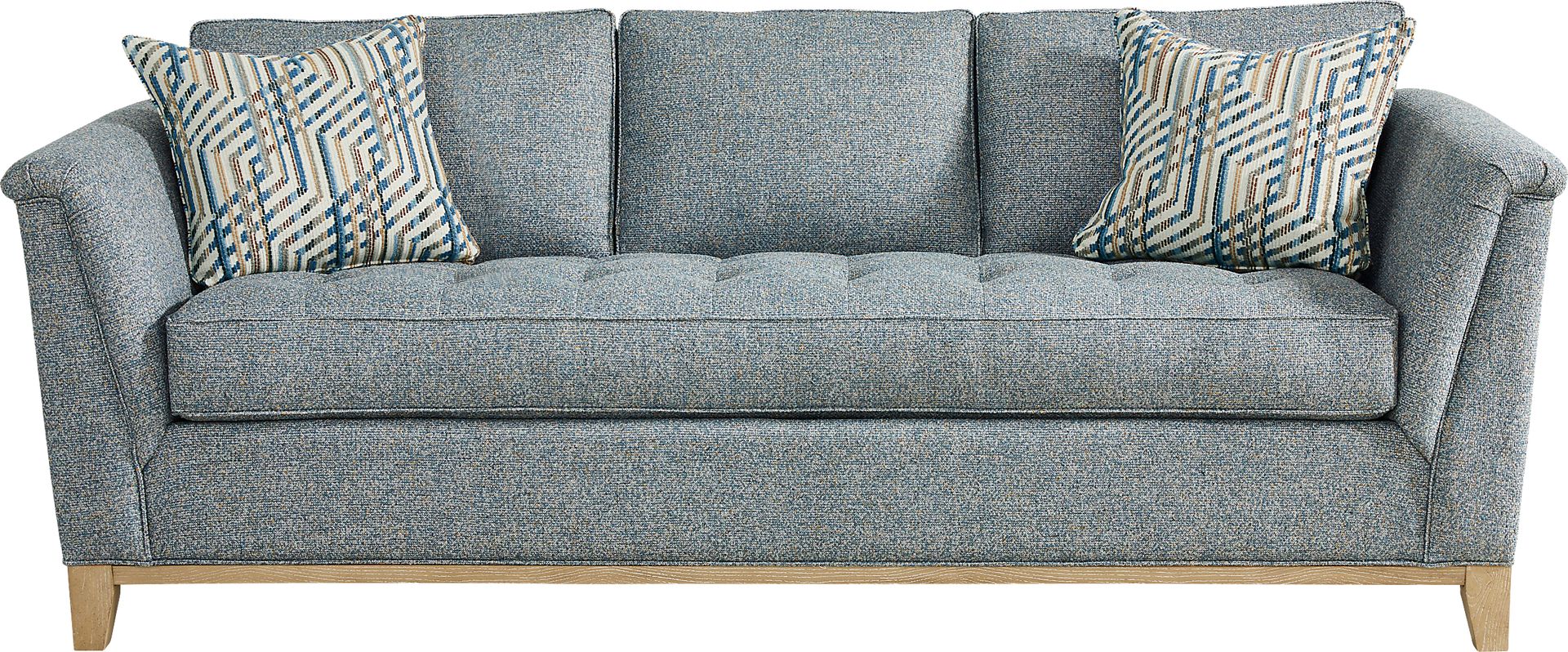 Fairmont Blue Sleeper Sofa - Image 1