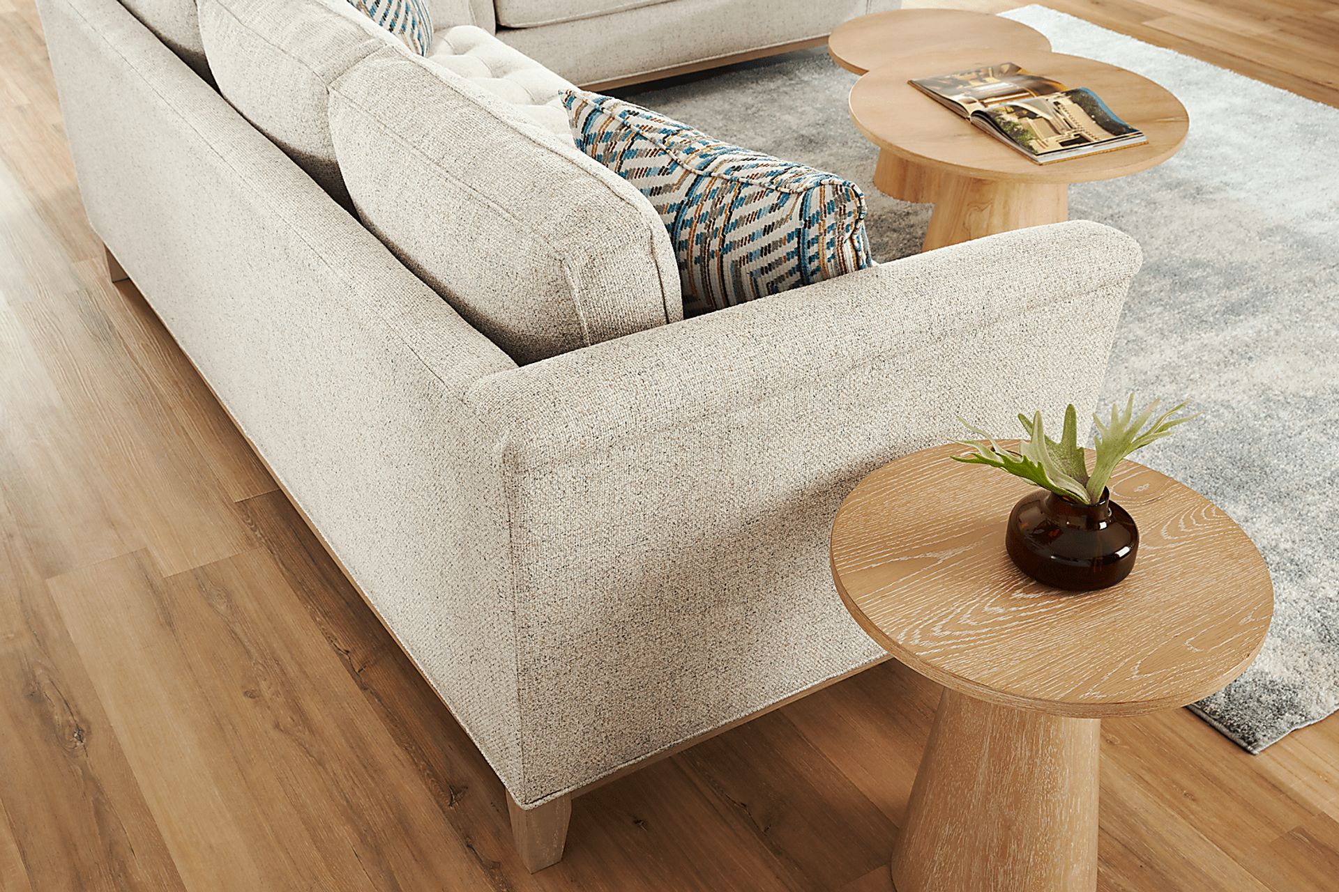 Fairmont Oyster Sleeper Sofa - Image 4