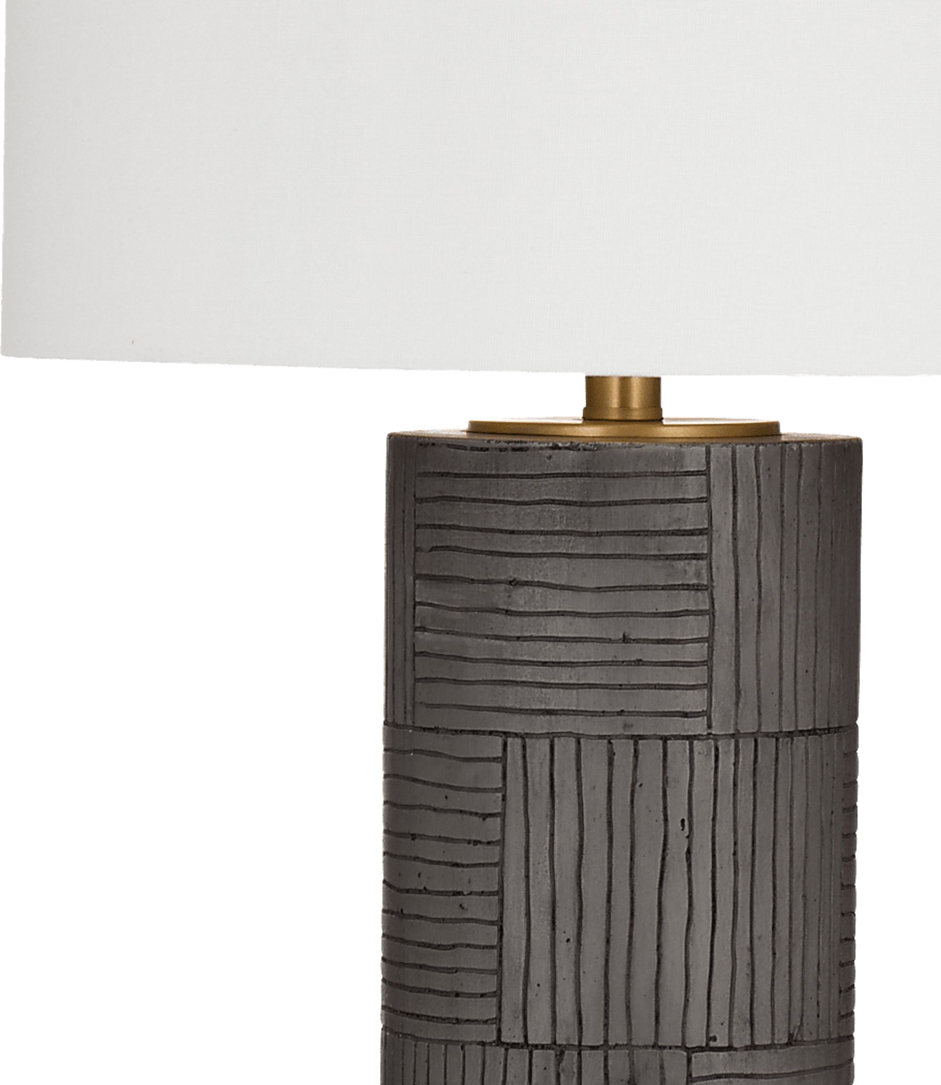Fairoaks Hills Gray Lamp - Image 2