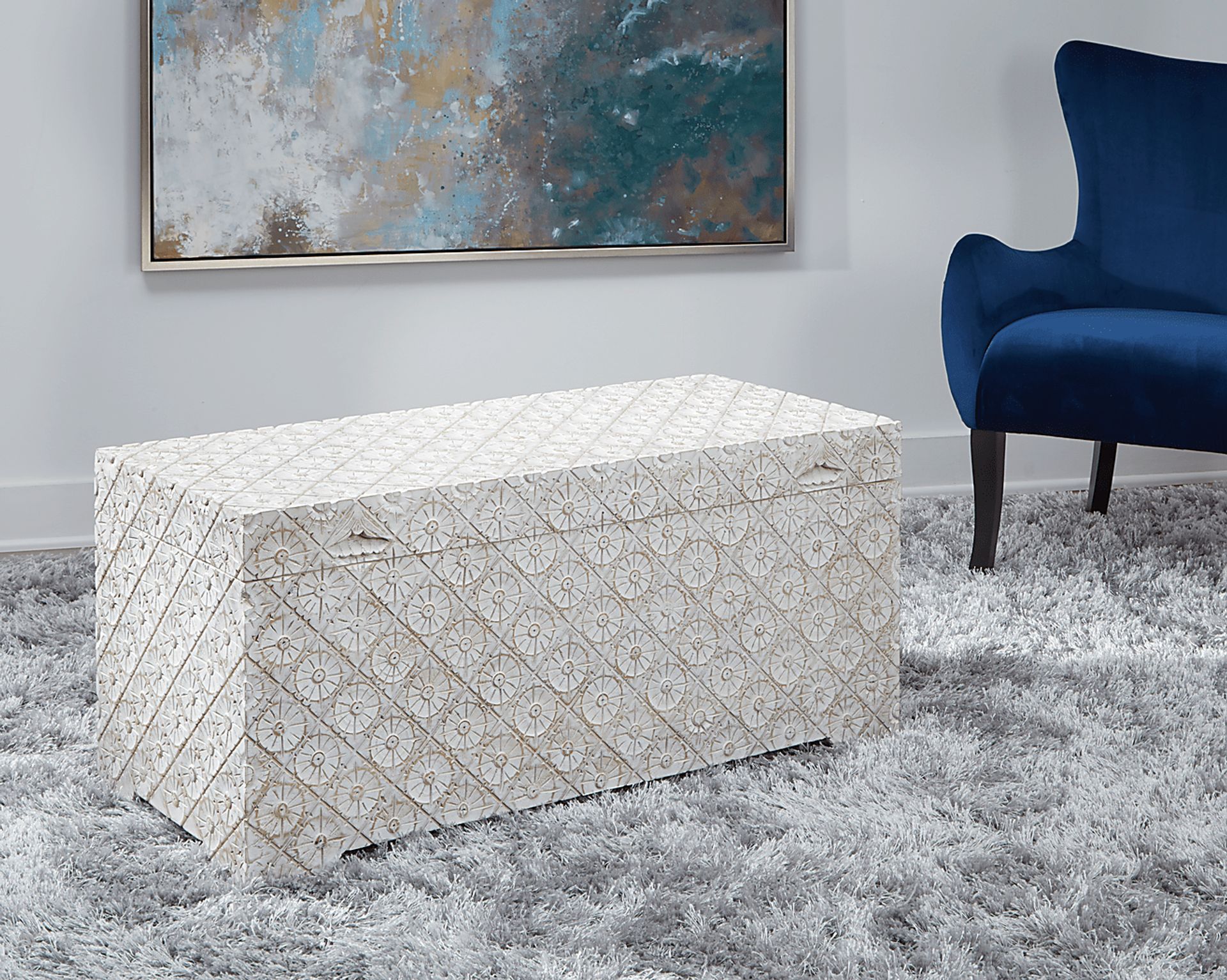 Fairplex White Storage Table - Image 6