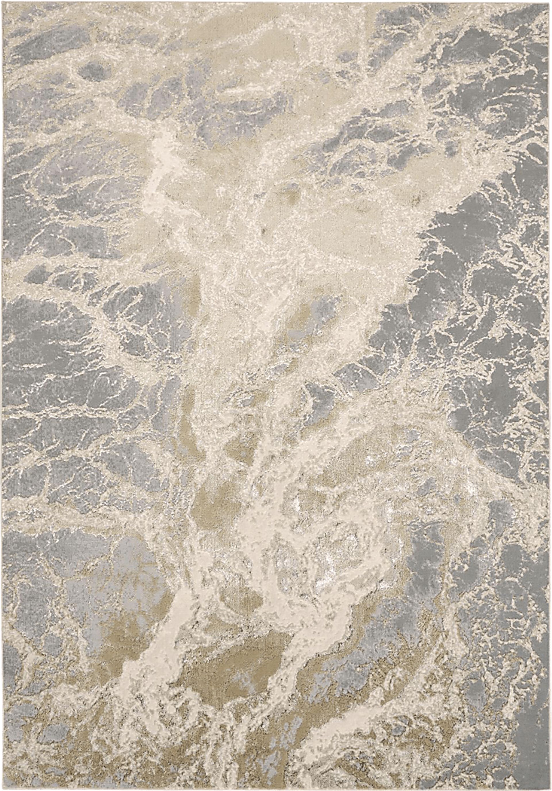 Fairsea Ivory 6'7 x 9'6 Rug - Image 1