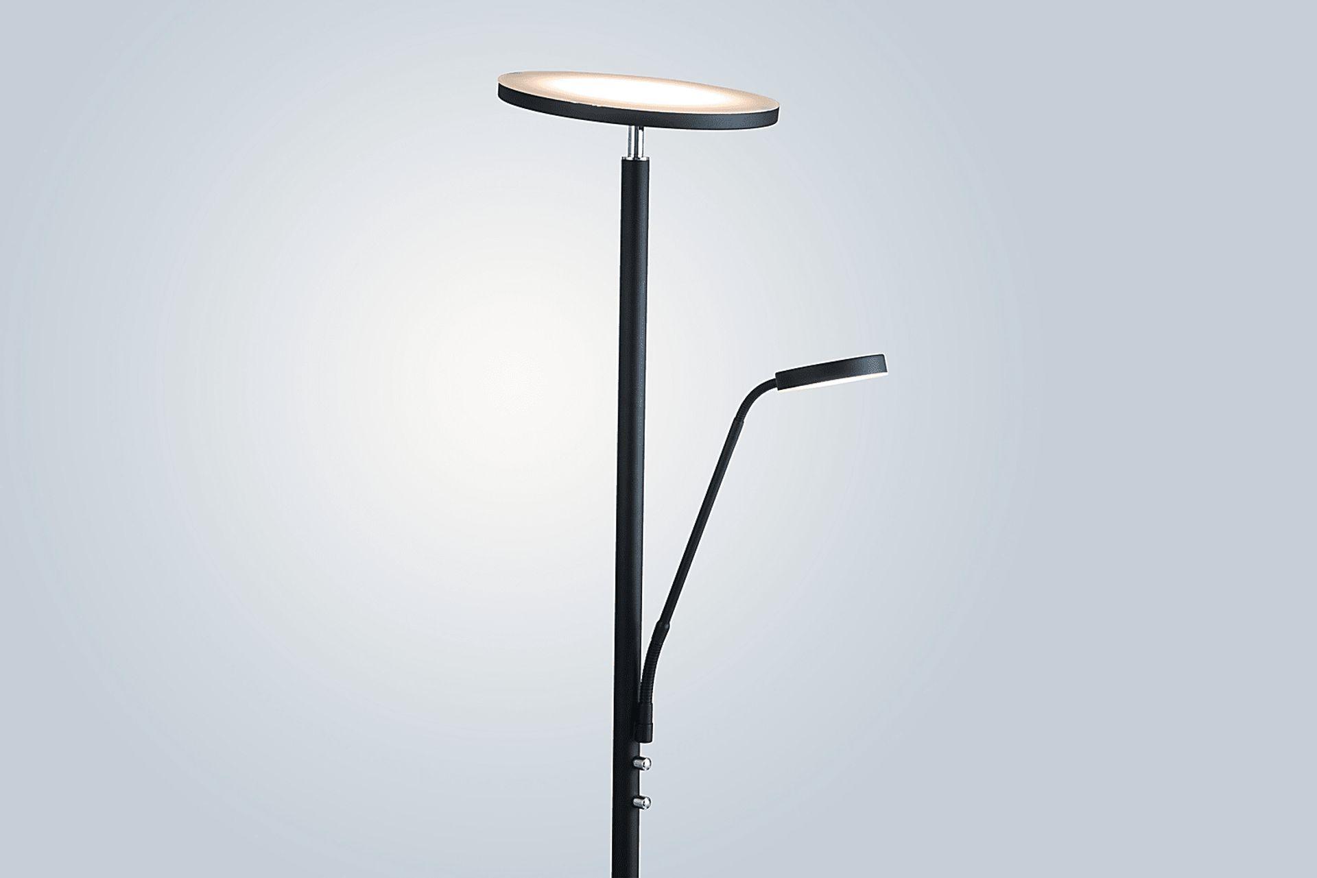 Fairview Fields Black Torchiere - Image 2