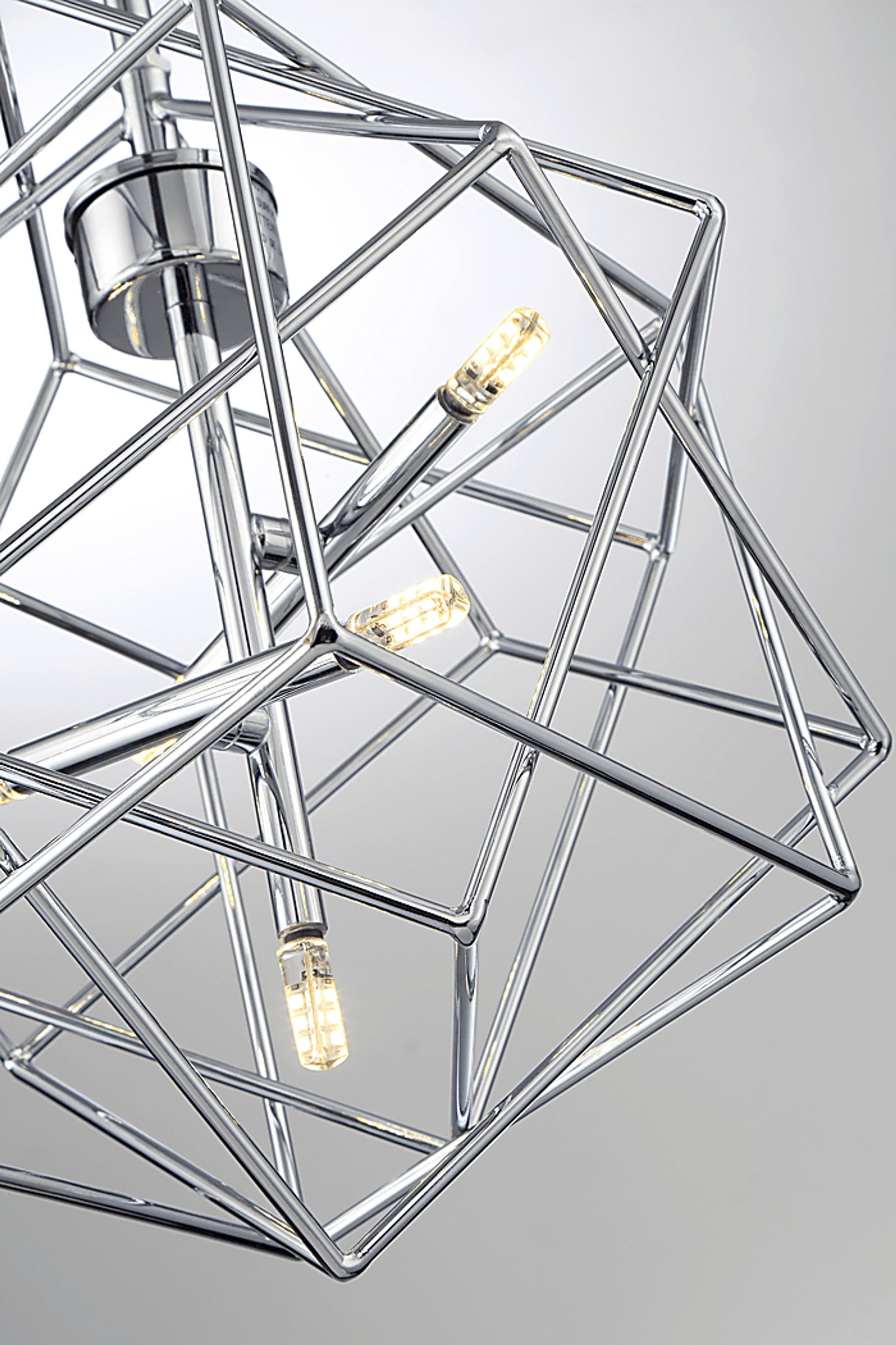 Fairway Fields Chrome Pendant - Image 2