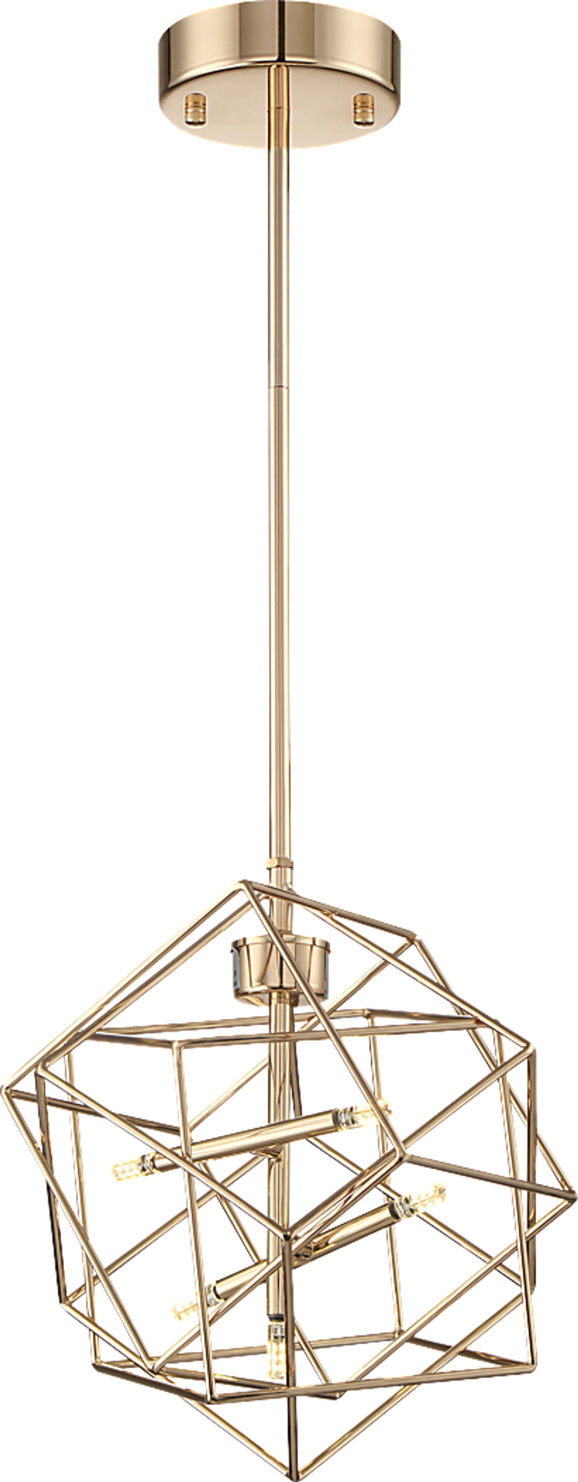 Fairway Fields Gold Pendant - Image 1