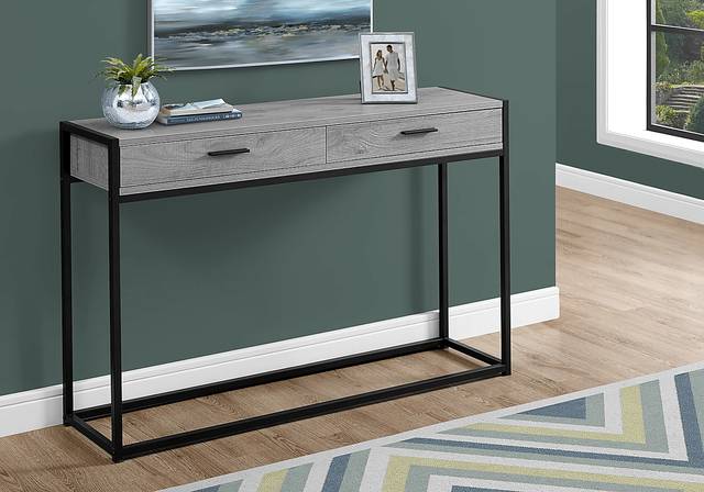 Fairwin Gray Console Table - Thumbnail - Image 2