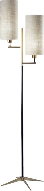 Fairwood Black Floor Lamp