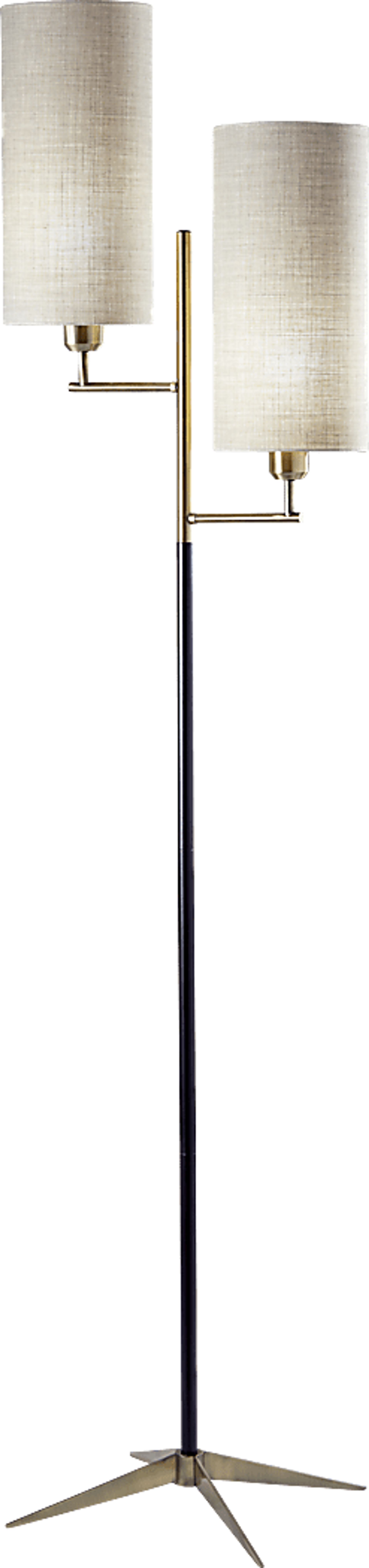 Fairwood Black Floor Lamp - Image 1