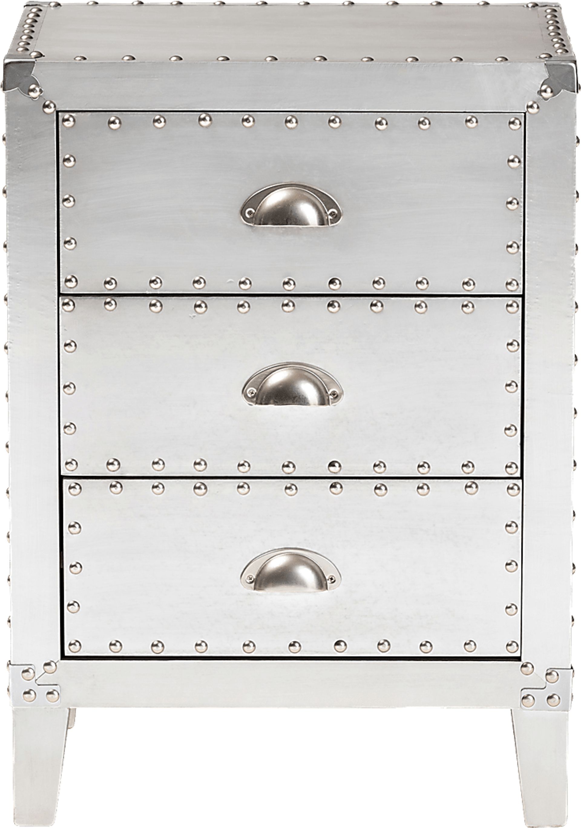 Faison Silver Accent Cabinet - Image 3
