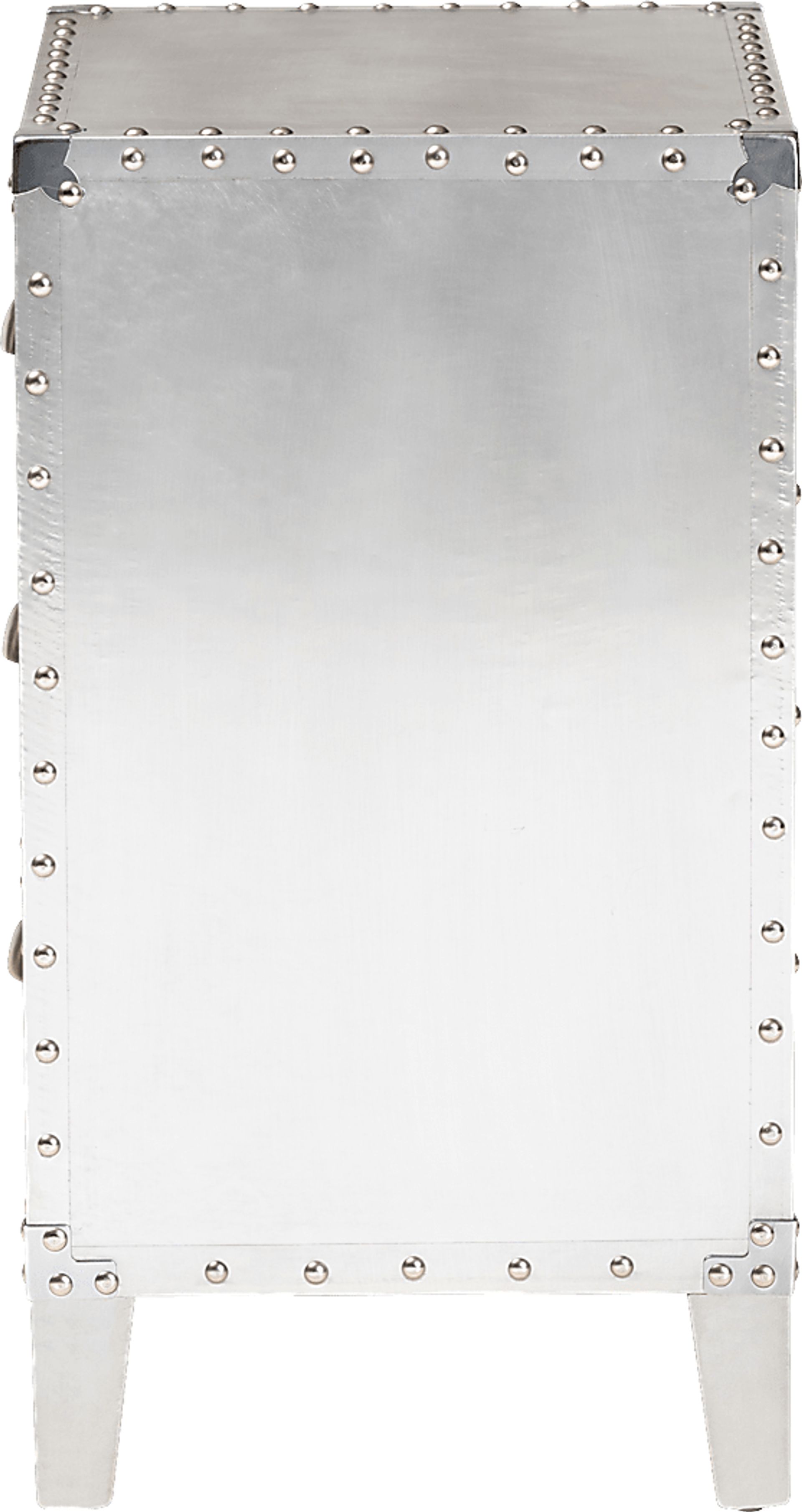 Faison Silver Accent Cabinet - Image 4