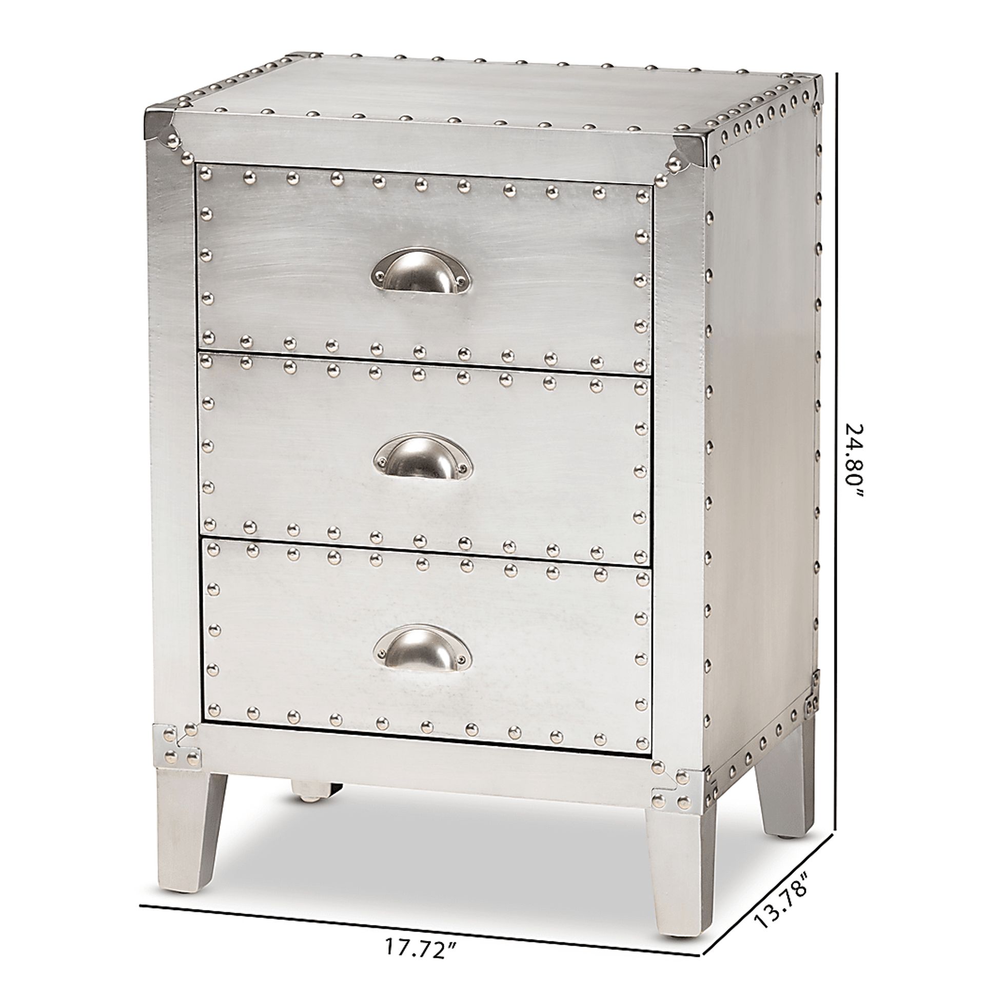 Faison Silver Accent Cabinet - Image 9
