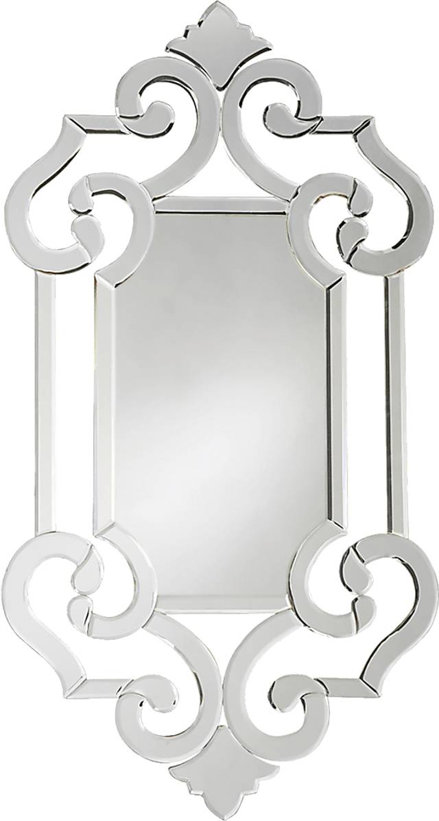 Faizan Silver Mirror - Thumbnail - Image 1