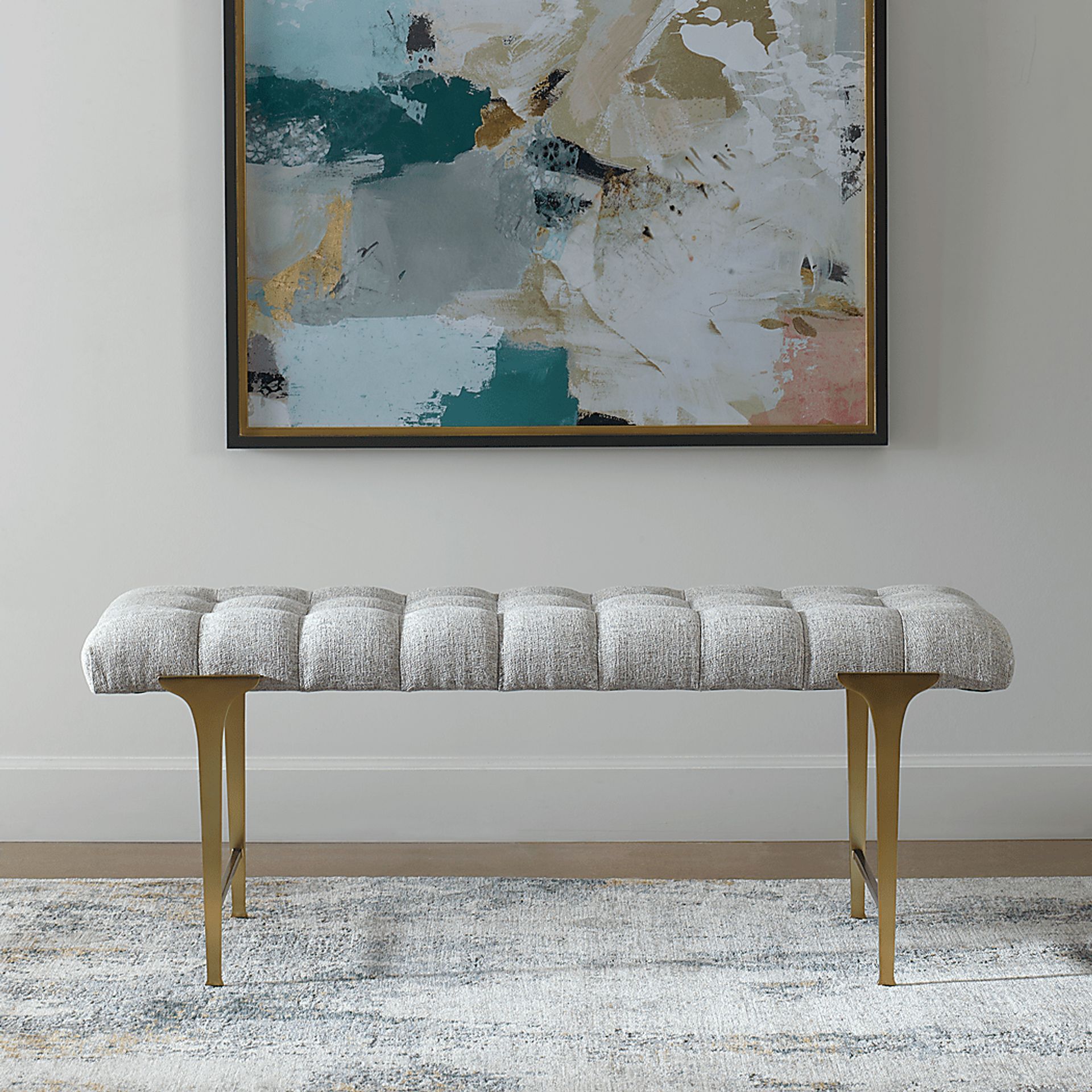 Falco Gray Bench - Image 3