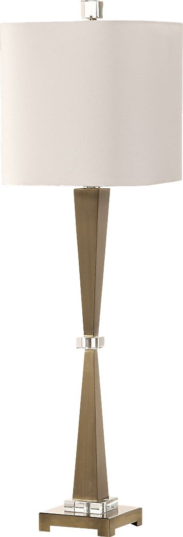 Falconer Island Brass Lamp