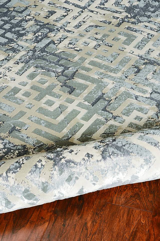 Faldosa Sand/Silver 5'3 x 7'7 Rug - Thumbnail - Image 5