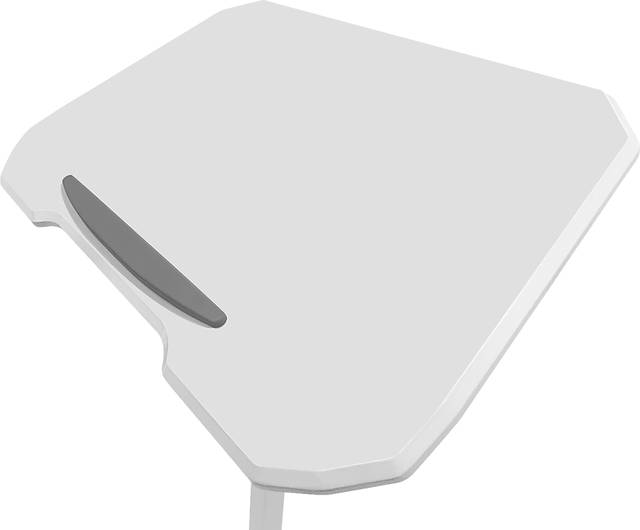 Falindi White Adjustable Desk - Thumbnail - Image 15