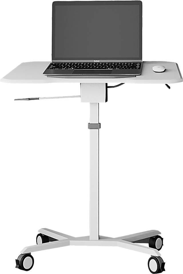 Falindi White Adjustable Desk - Thumbnail - Image 5