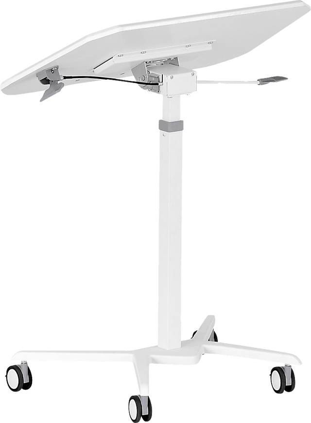 Falindi White Adjustable Desk - Thumbnail - Image 8