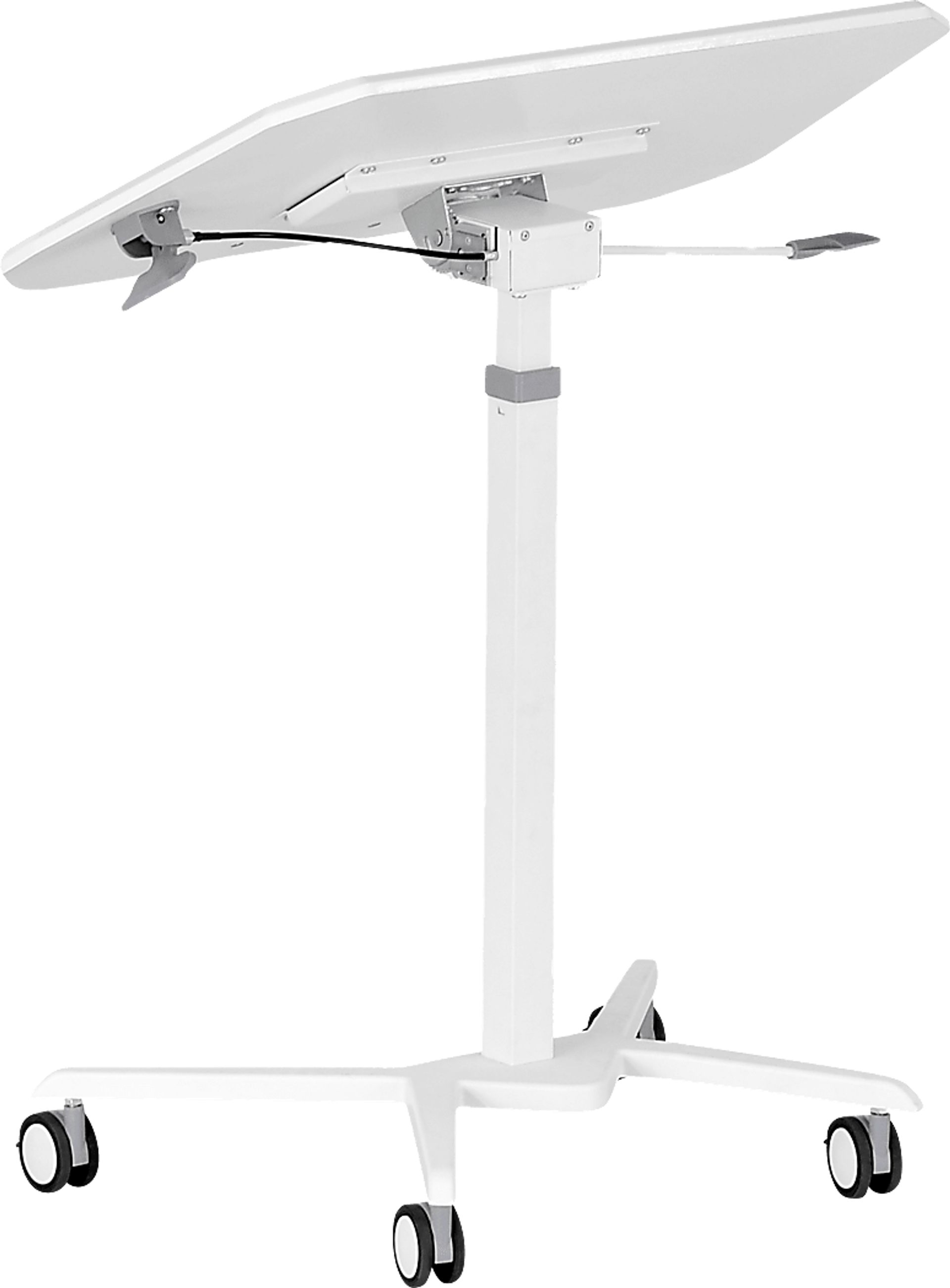 Falindi White Adjustable Desk - Image 8