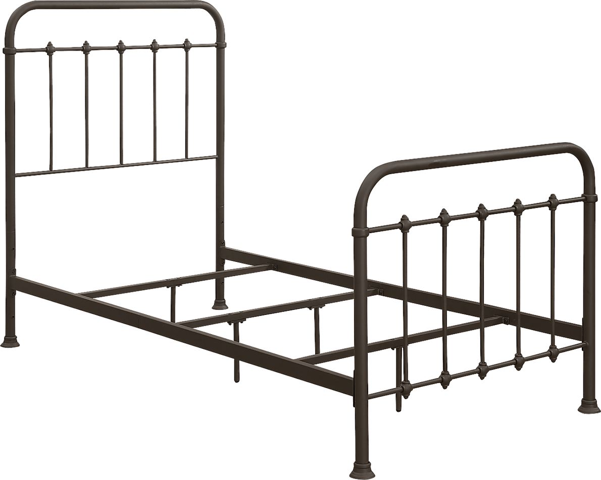 Falkenburg Brown Twin Bed