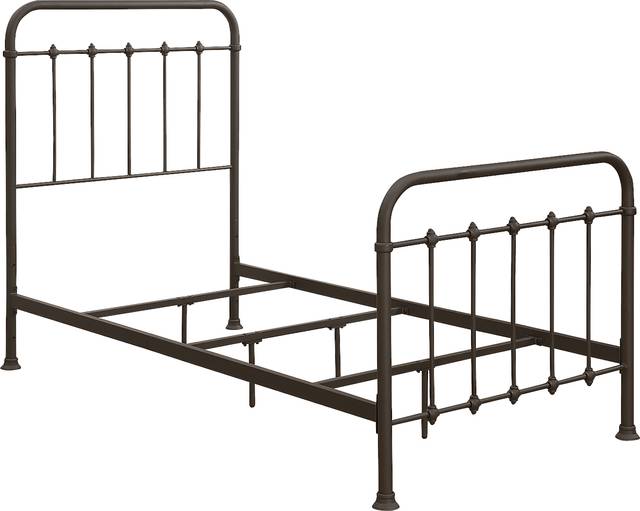 Falkenburg Brown Twin Bed - Thumbnail - Image 2