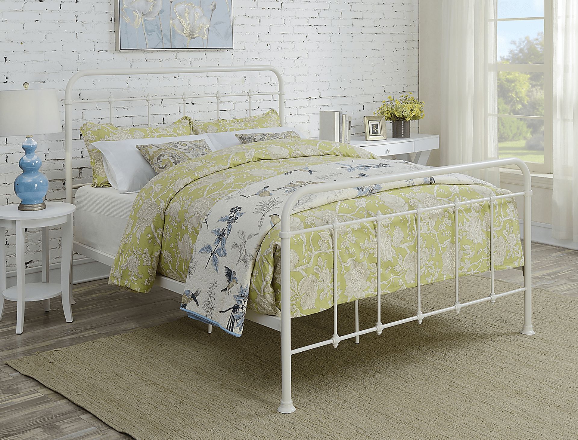 Falkenburg White Queen Bed - Image 6