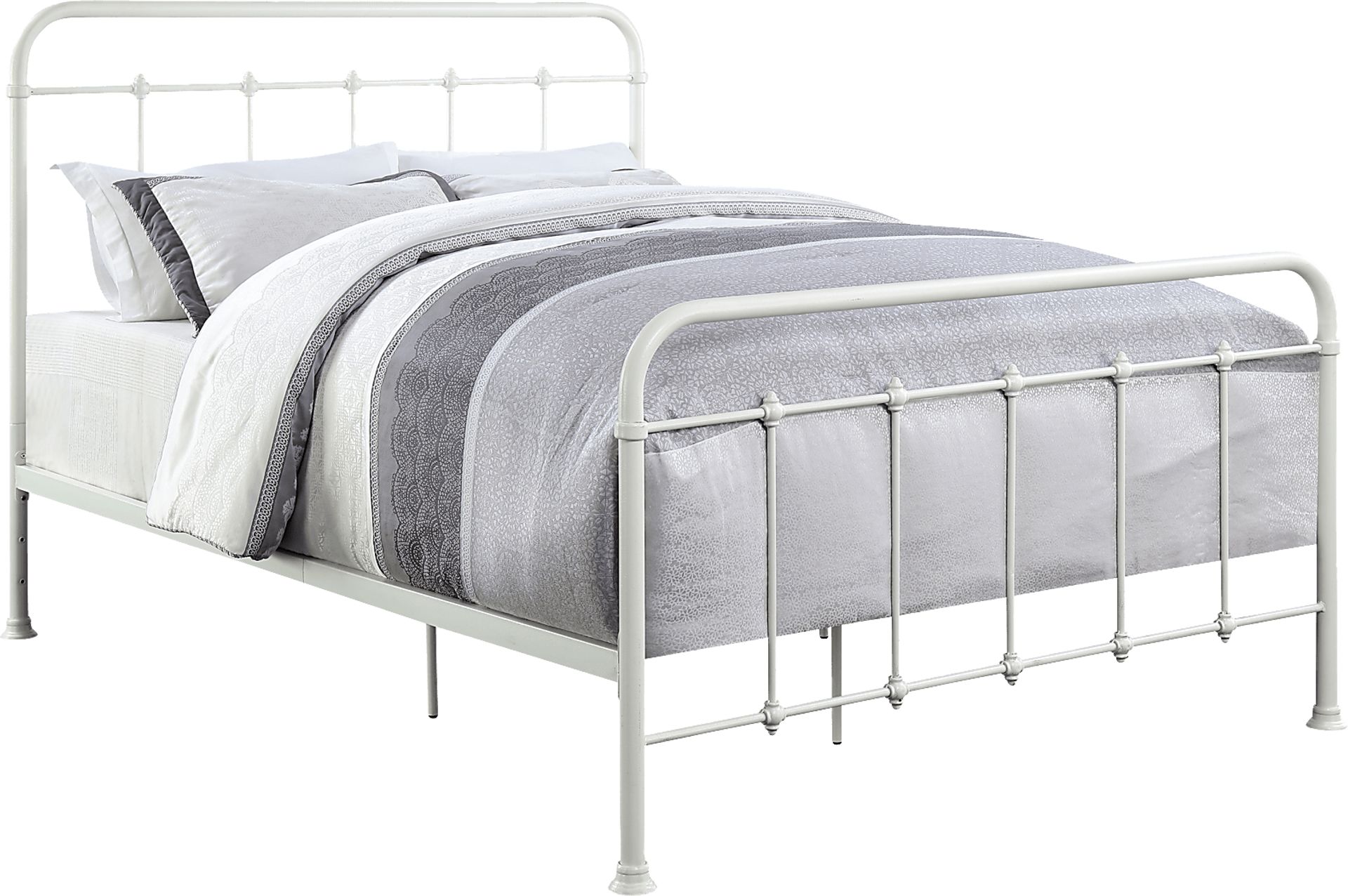 Falkenburg White Queen Bed - Image 1
