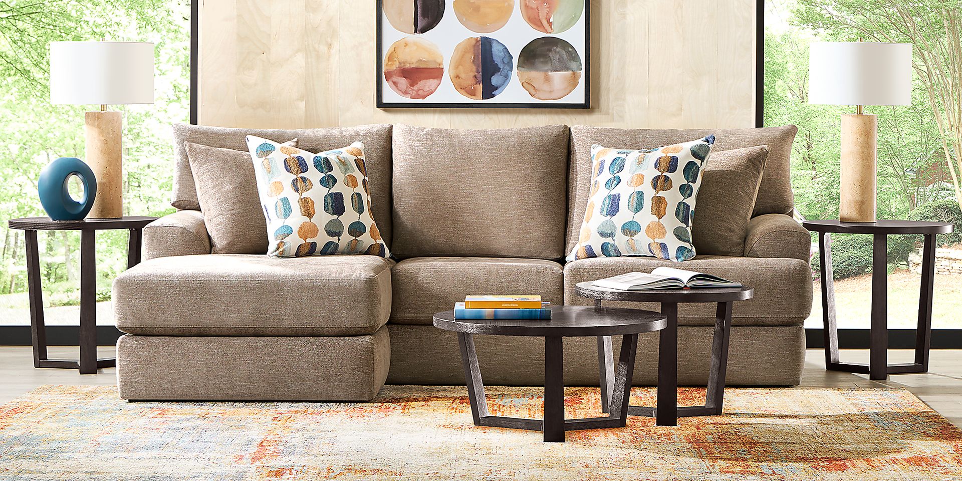 Fallbrook Brown 4 Pc Living Room - Image 2