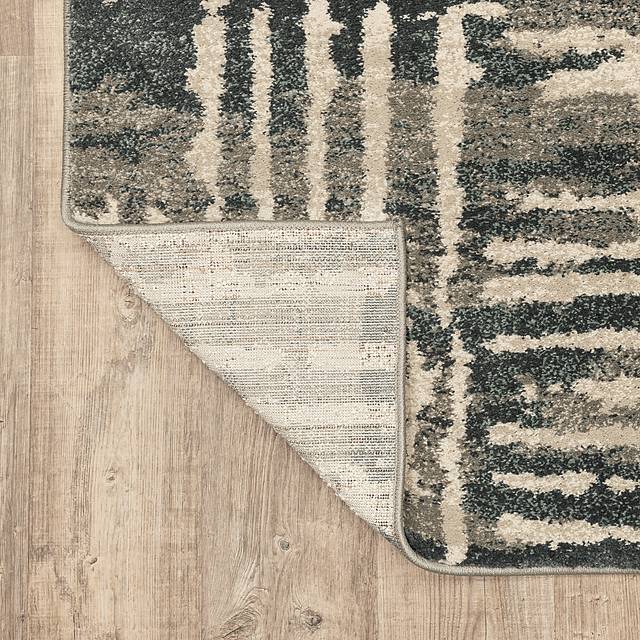 Fallford Blue 6'7 x 9'2 Rug - Thumbnail - Image 4