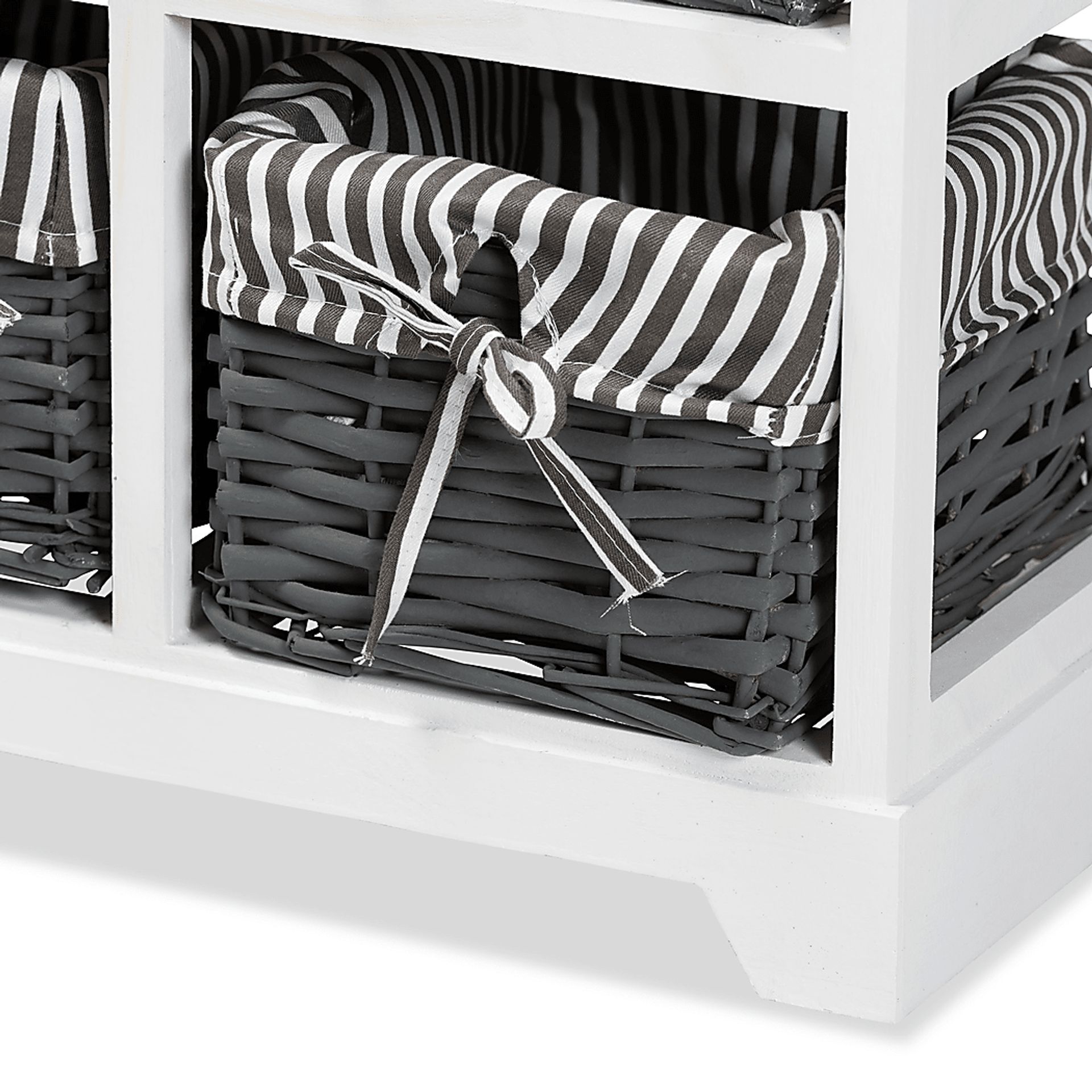 Fallgatter White 2 Drawer Storage Unit - Image 4