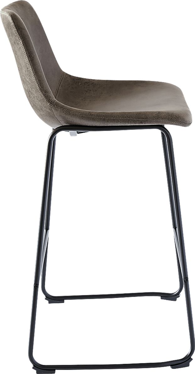 Fallowmont Gray Barstool, Set of 2