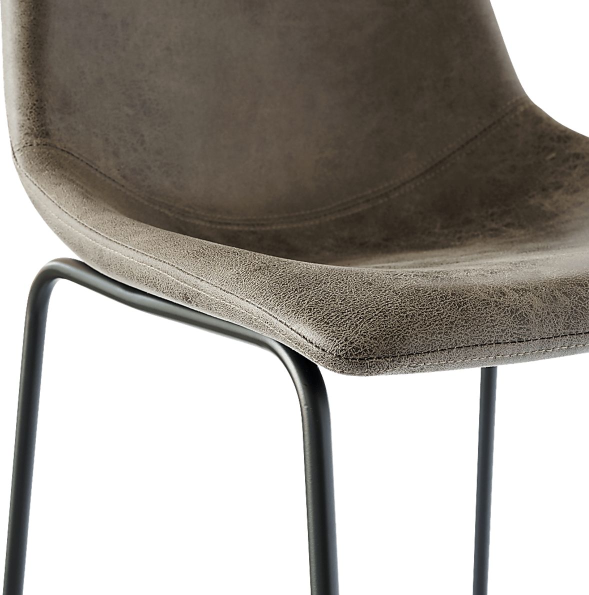 Fallowmont Gray Barstool, Set of 2