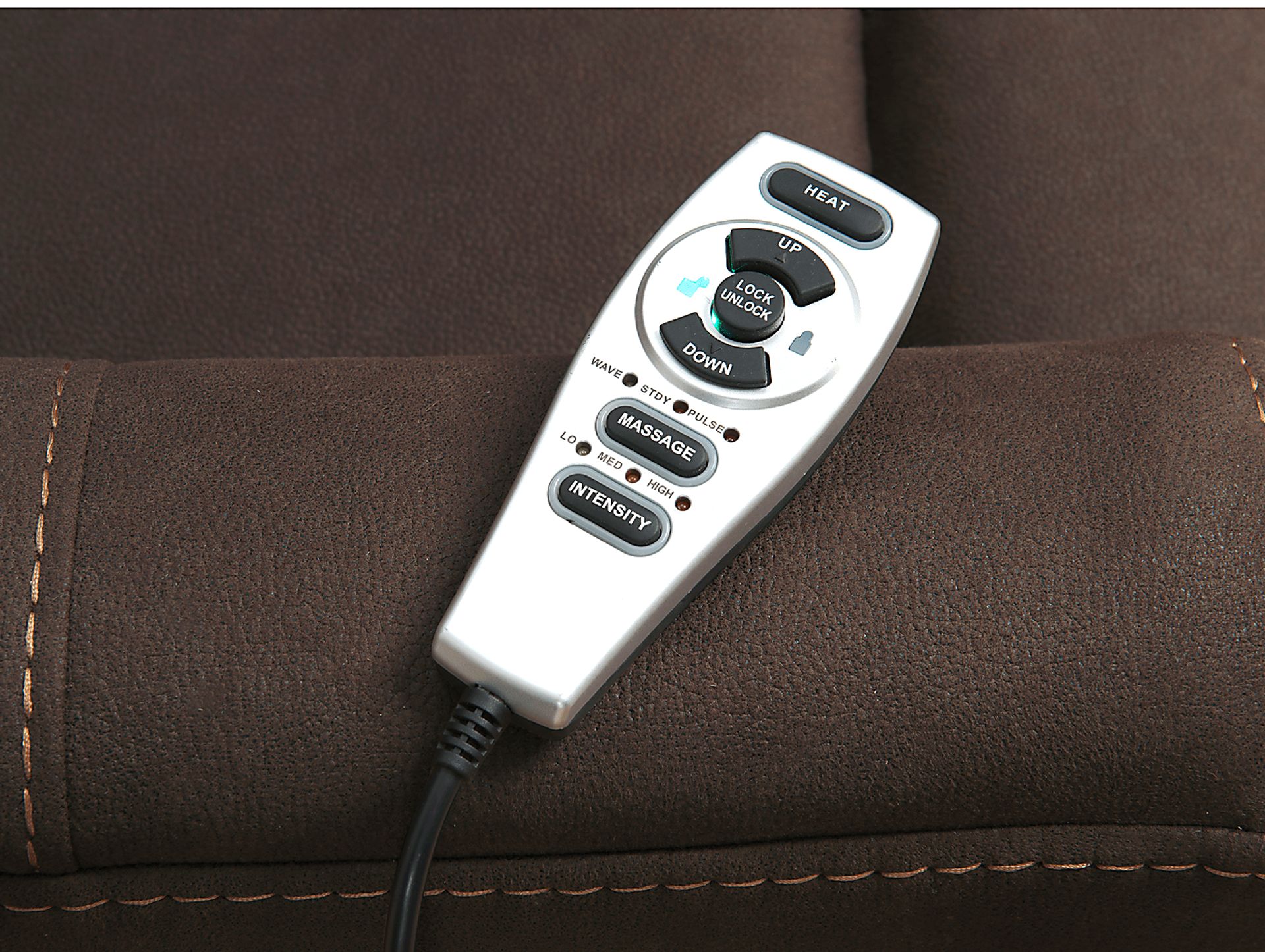 Fallowvalley Brown Lift Chair Power Recliner - Image 5