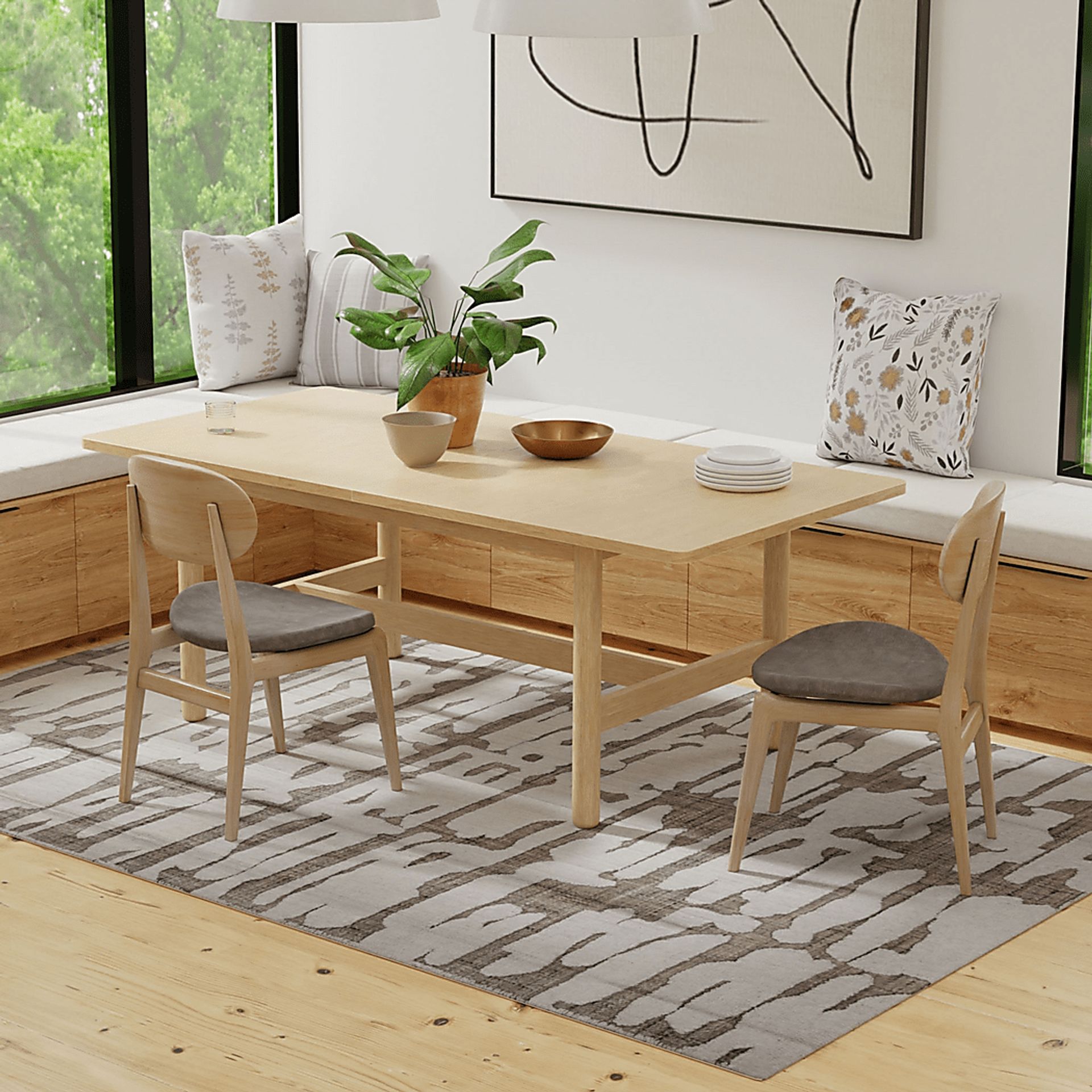 Fallriden Tan 5' x 7'6 Rug - Image 2