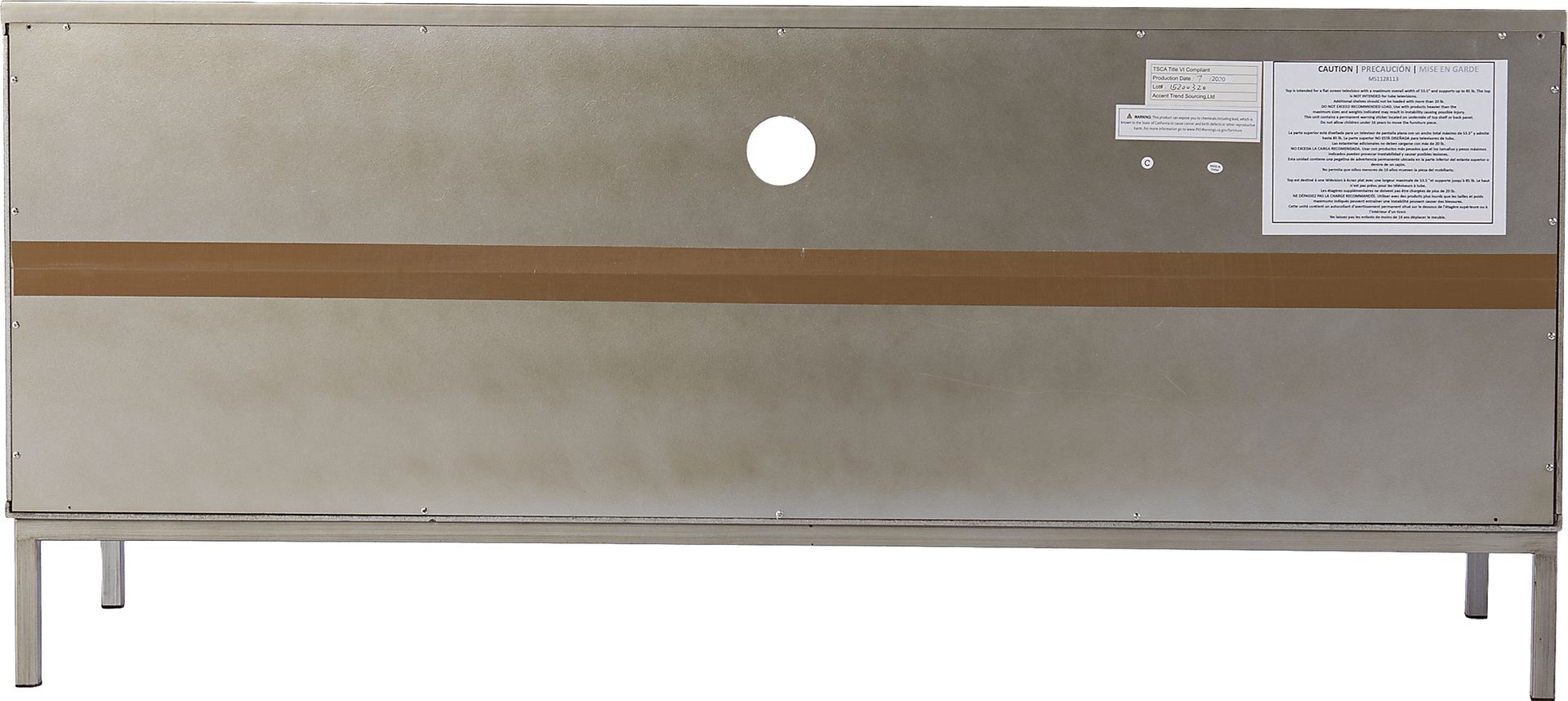 Fallswood Silver 54 in. Console - Image 3