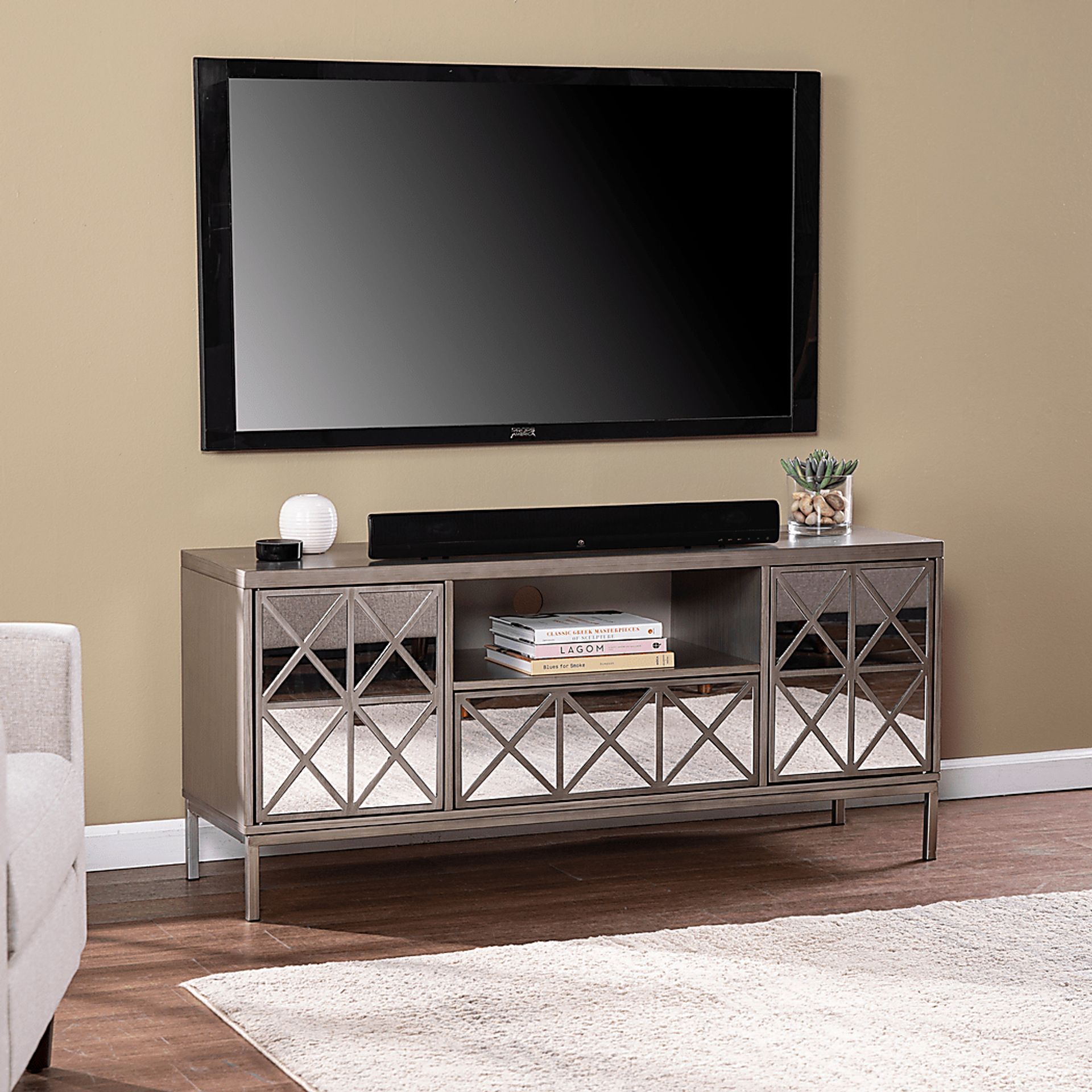 Fallswood Silver 54 in. Console - Image 6