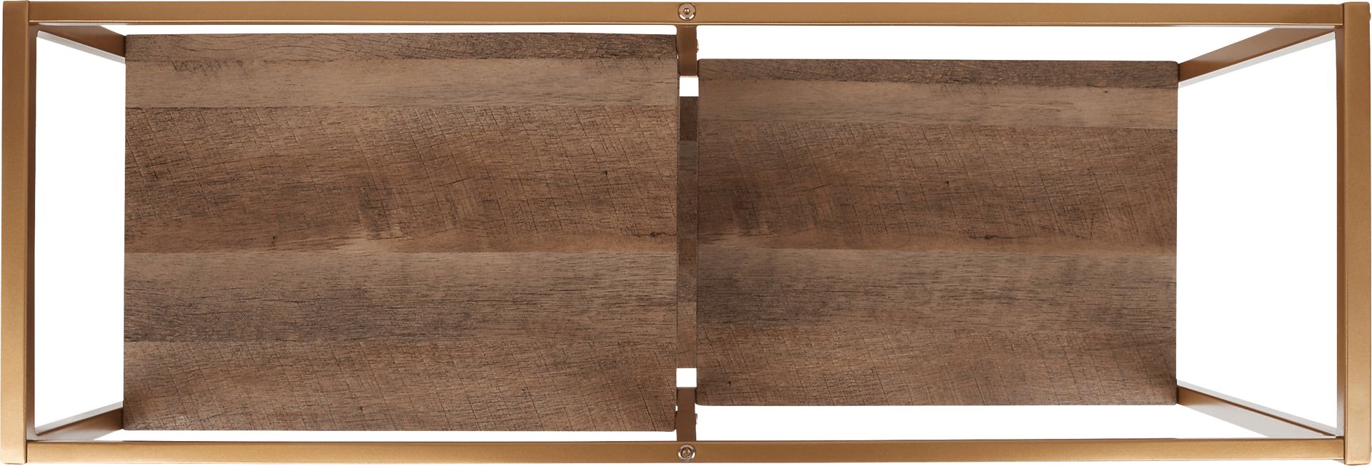 Fancei Natural Bookcase - Image 3