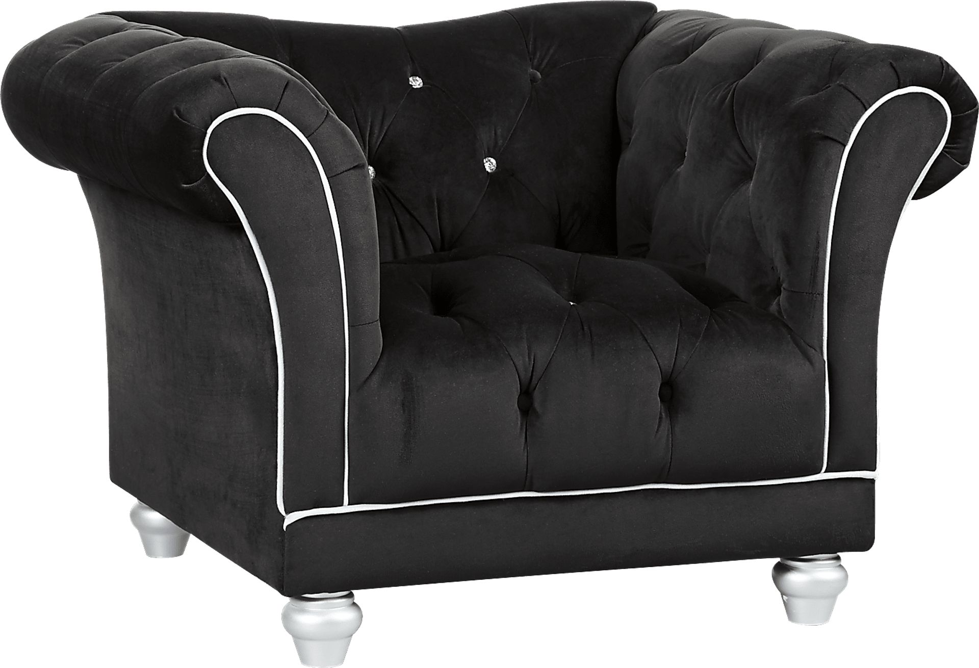 Fancy Black Chair - Image 1