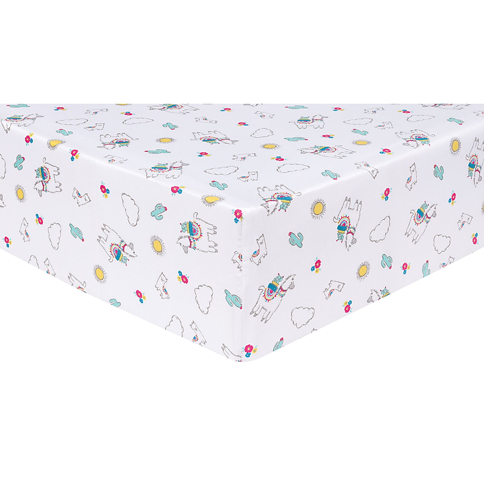 Fancy Llama White 4 Pc Baby Bedding Set - Image 8