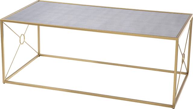 Faneher Gold Cocktail Table - Thumbnail - Image 1