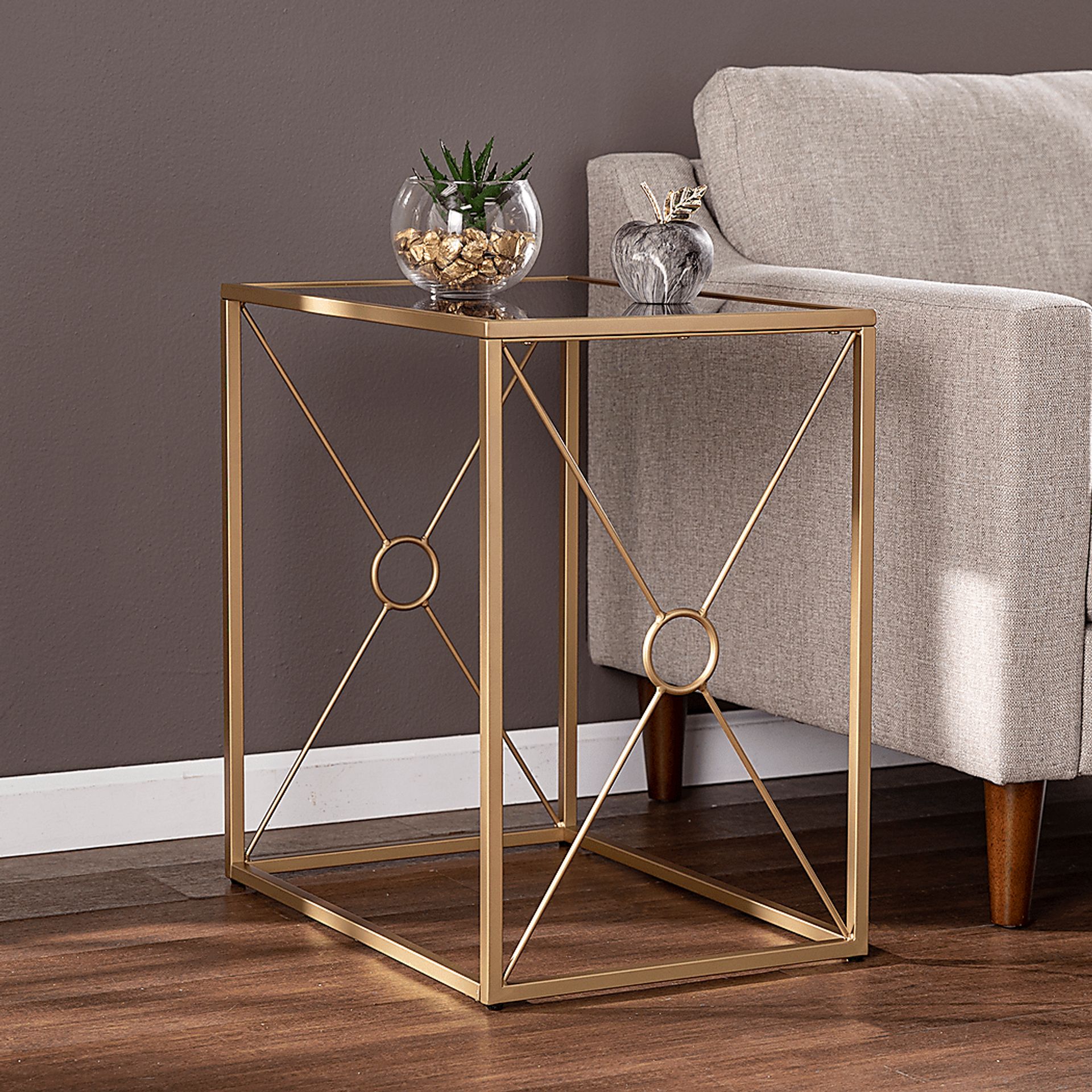 Faneher Gold End Table - Image 5