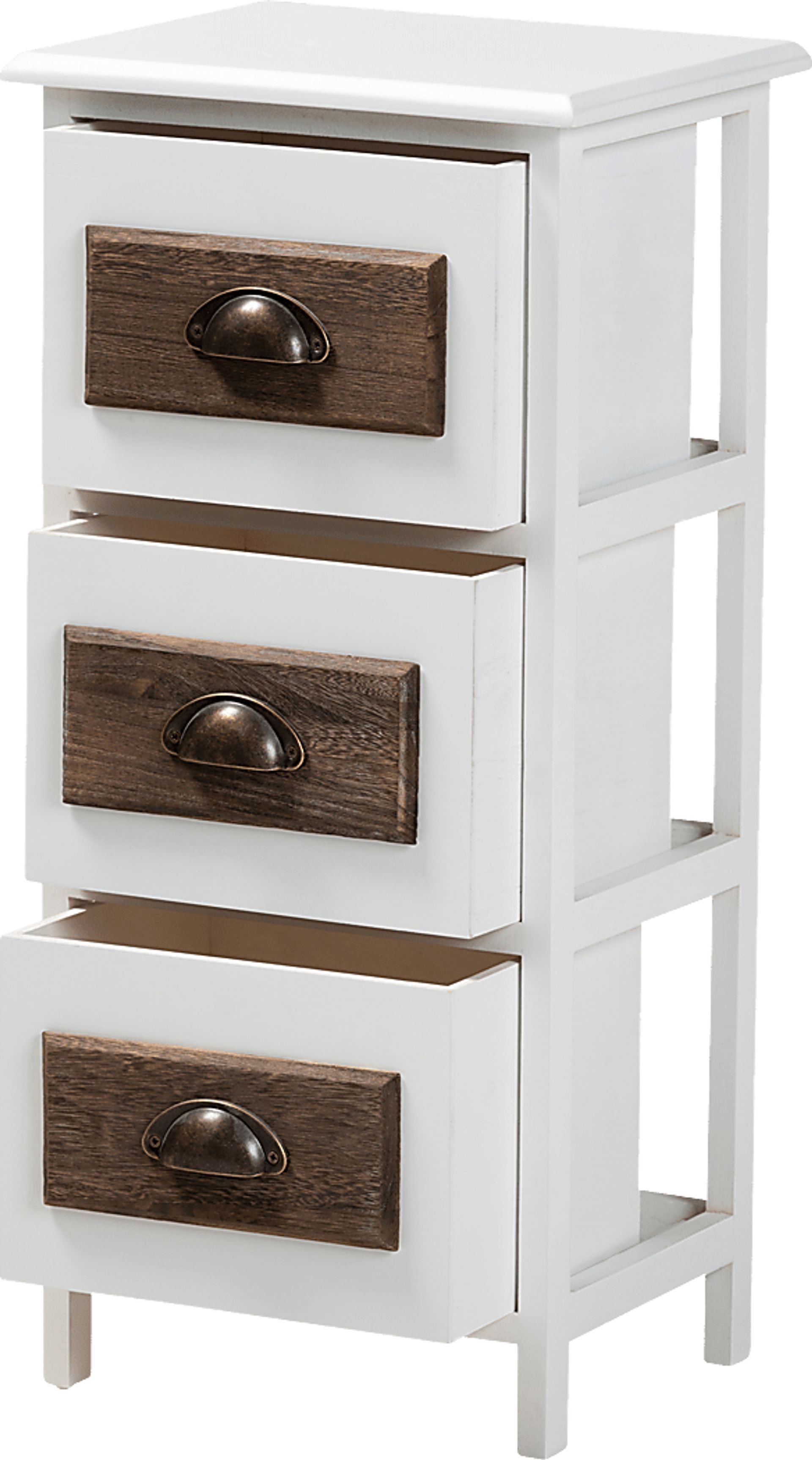 Fanela White Accent Cabinet - Image 2