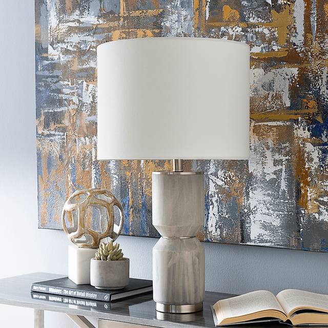 Fanleaf Reef Gray Lamp - Thumbnail - Image 2