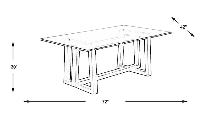 Dimension Image. Please refer to the Dimension Tab on this page for dimension details.