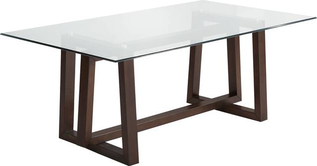 Fanmoore Espresso 5 Pc Dining Set with Green Chairs - Thumbnail - Image 2