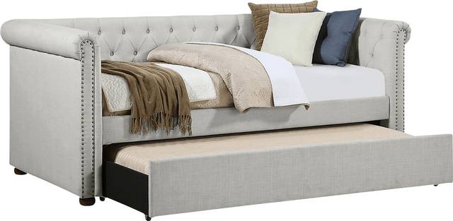 Fannin Beige Daybed with Trundle - Thumbnail - Image 3